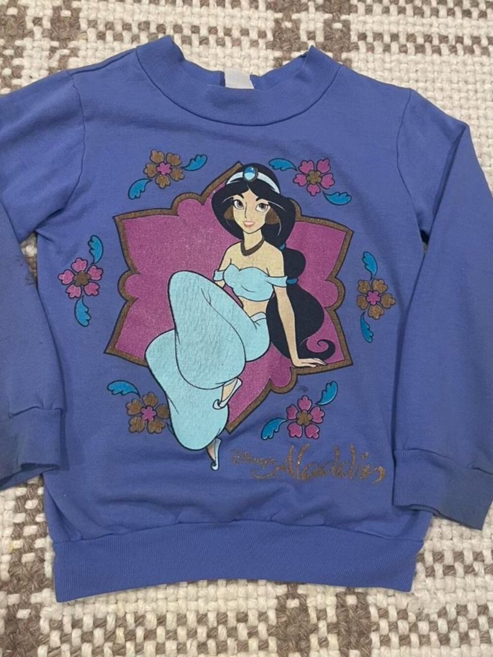 Disney Girls' Blue and Purple Sweatshirt